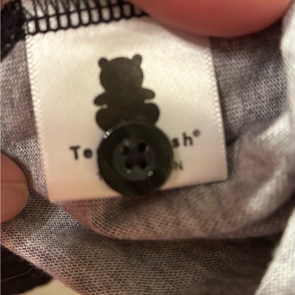RARE Teddy Fresh x Dr. Albert Frankenstein Flames & Dragon Long Sleeve Polo L - Picture 10 of 12